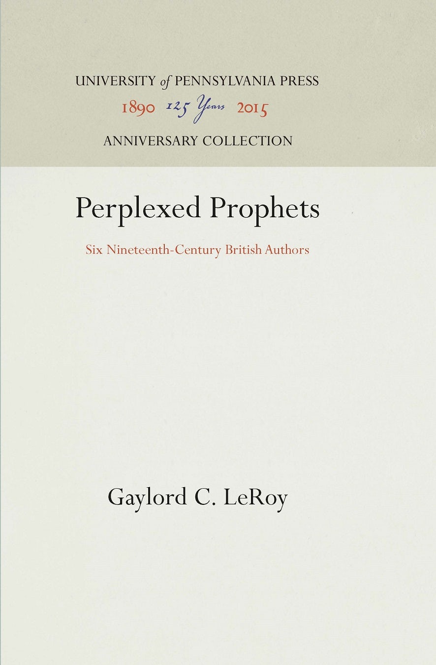 Book cover image for Perplexed Prophets ISBN: 9781512817607
